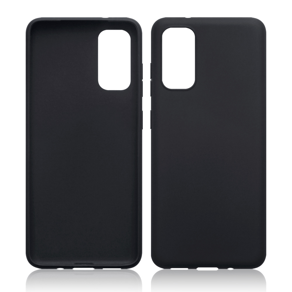 Softcase hoes Zwart voor de Samsung Galaxy S20