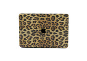 Lunso MacBook Air 13 inch M1 (2020) cover hoes - case - Leopard Pattern Brown