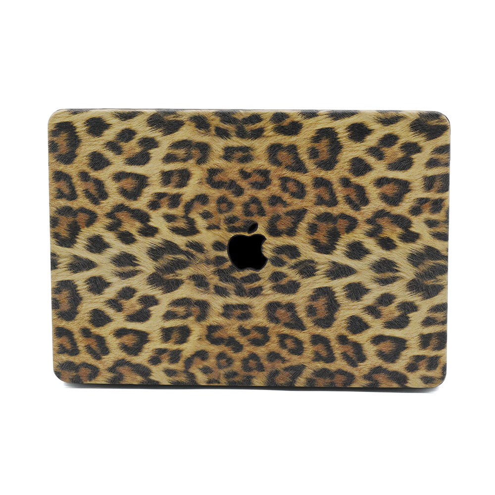 Leopard Pattern Brown cover hoes voor de MacBook Air 13 inch (2020)