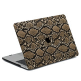 Snake Pattern Brown cover hoes voor de MacBook Air 13 inch (2018-2019)