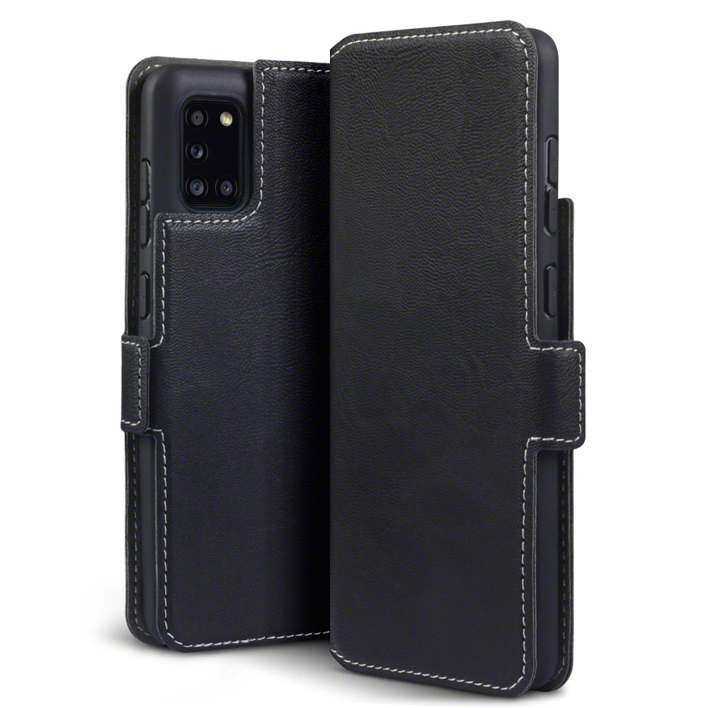 Slim wallet Zwart hoes voor de Samsung Galaxy A31