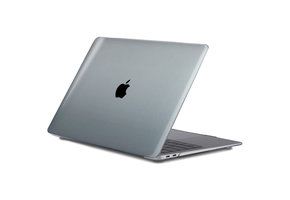 Lunso MacBook Air 13 inch M1 (2020) cover hoes - case - Glanzend Transparant