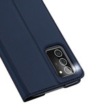 Pro serie slim wallet Blauw hoes voor de Samsung Galaxy Note 20