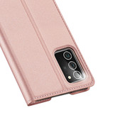 Pro serie slim wallet Rose goud hoes voor de Samsung Galaxy Note 20