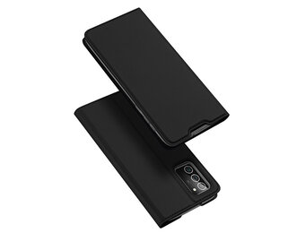 Dux Ducis - pro serie slim wallet hoes - Samsung Galaxy Note 20 - Zwart