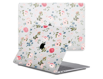 Lunso MacBook Pro 13 inch M1/M2 (2020-2022) cover hoes - case - Flower Boutique