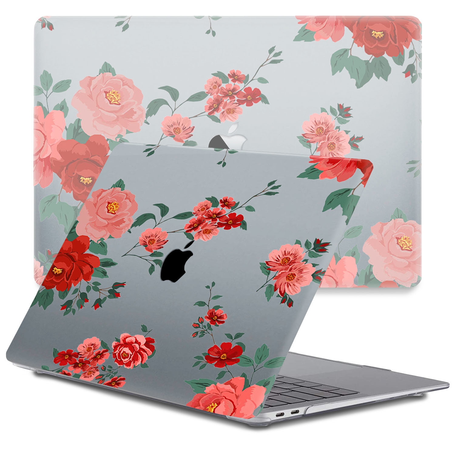 Lunso - cover hoes - MacBook Pro 13 inch (2020-2022) - Red Roses