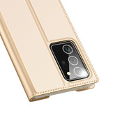 Pro serie slim wallet Goud hoes voor de Samsung Galaxy Note 20
