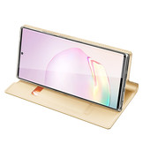 Pro serie slim wallet Goud hoes voor de Samsung Galaxy Note 20