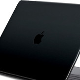 Glanzend cover hoes Zwart voor de MacBook Pro 13 inch (2020-2022)