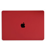 Matte cover hoes Bordeaux Rood voor de MacBook Pro 13 inch (2020-2022)