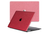 Lunso MacBook Pro 13 inch M1/M2 (2020-2022) cover hoes - case - Glitter Rood