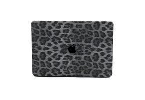 Lunso MacBook Pro 13 inch M1/M2 (2020-2022) cover hoes - case - Leopard Pattern Grey