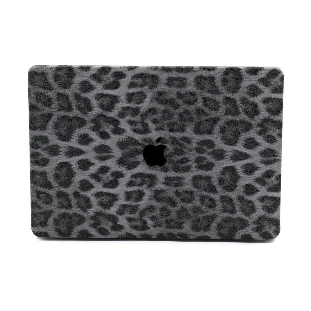 Leopard Pattern Grey cover hoes voor de MacBook Pro 13 inch (2020-2022)