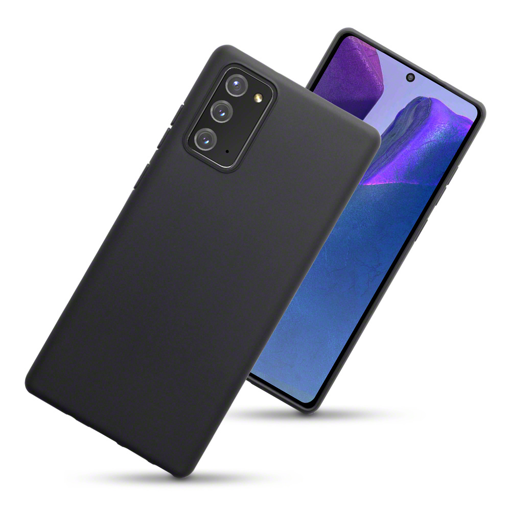 Softcase hoes Zwart voor de Samsung Galaxy Note 20