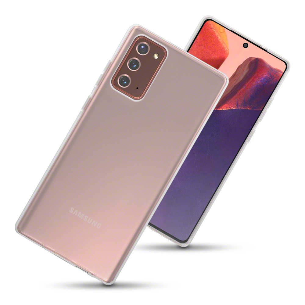 Softcase hoes Transparant voor de Samsung Galaxy Note 20
