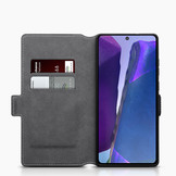 Slim wallet Zwart hoes voor de Samsung Galaxy Note 20