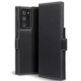 Slim wallet Zwart hoes voor de Samsung Galaxy Note 20 Ultra
