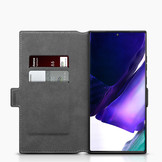Slim wallet Zwart hoes voor de Samsung Galaxy Note 20 Ultra