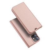 Pro serie slim wallet Rose Goud hoes voor de iPhone 12 Mini