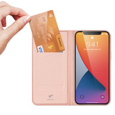 Pro serie slim wallet Rose Goud hoes voor de iPhone 12 Mini