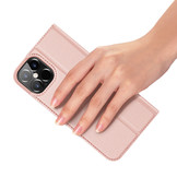 Pro serie slim wallet Rose Goud hoes voor de iPhone 12 Pro Max