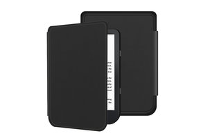 Lunso - sleepcover flip hoes - Kobo Nia (6 inch) - Zwart