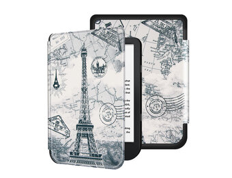 Lunso - sleepcover flip hoes - Kobo Nia (6 inch) - Eiffeltoren