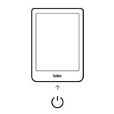 Sleepcover flip hoes Don't Touch voor de Kobo Nia (6 inch)