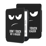 Sleepcover flip hoes Don't Touch voor de Kobo Nia (6 inch)