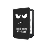 Sleepcover flip hoes Don't Touch voor de Kobo Nia (6 inch)
