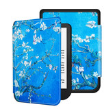 Sleepcover flip hoes Van Gogh Amandelboom voor de Kobo Nia (6 inch)