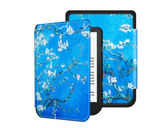 Lunso - sleepcover flip hoes - Kobo Nia (6 inch) - Van Gogh Amandelboom