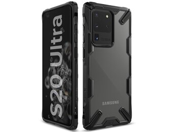 Ringke - Fusion X Guard backcover hoes - Samsung Galaxy S20 Ultra - Zwart