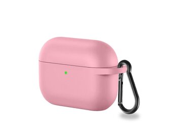 Lunso - Softcase cover hoes - AirPods Pro - Lichtroze
