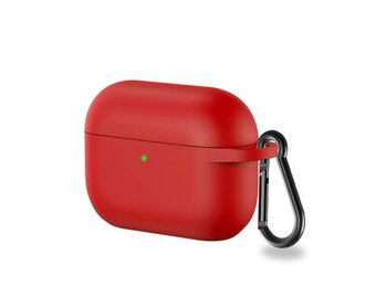 Lunso - Softcase cover hoes - AirPods Pro - Rood