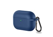 Lunso - Softcase cover hoes - AirPods Pro - Blauw