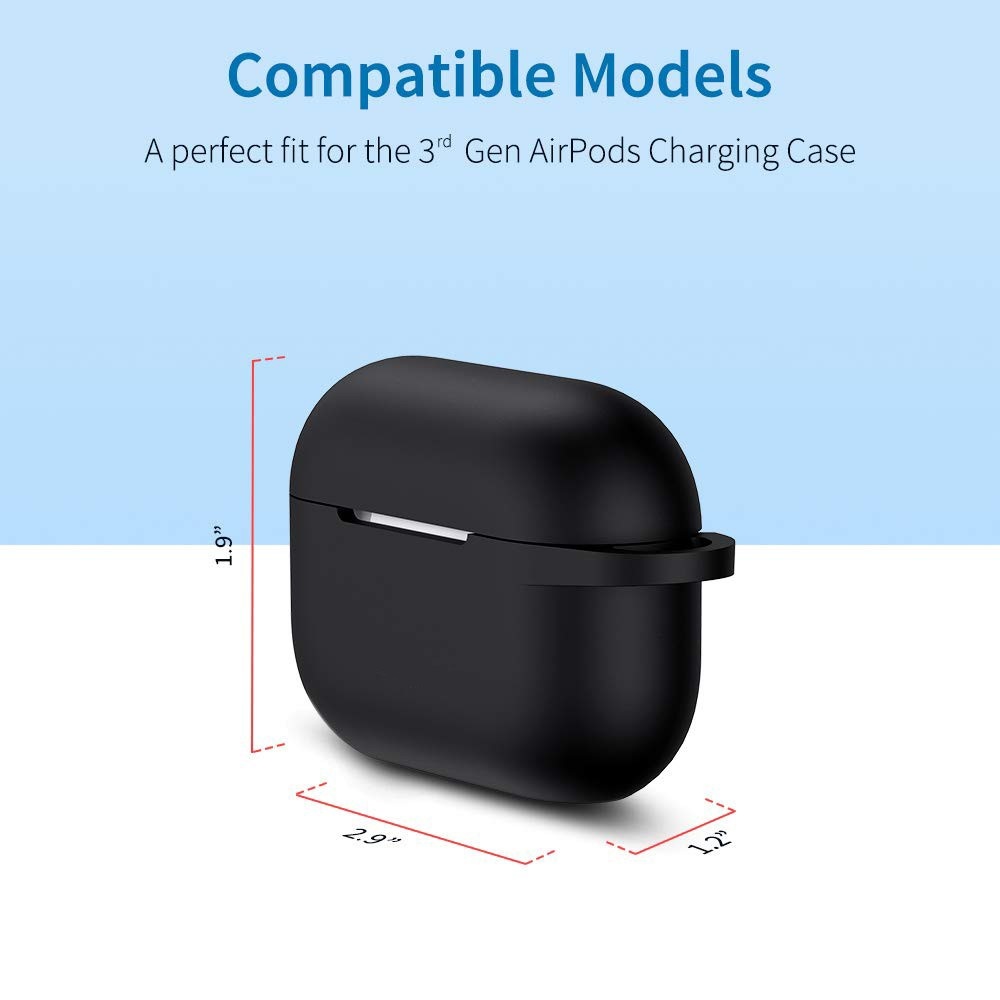 Softcase cover hoes Lila voor de AirPods Pro