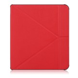 Sleepcover origami hoes Rood voor de Kobo Forma