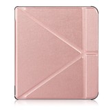 Sleepcover origami hoes Rose Goud voor de Kobo Forma