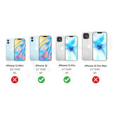 Slim wallet Zwart hoes voor de iPhone 12 en iPhone 12 Pro