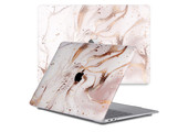Lunso MacBook Air 13 inch M1 (2020) cover hoes - case - Marble Vera