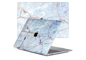 Lunso MacBook Air 13 inch M1 (2020) cover hoes - case - Marble Zelda