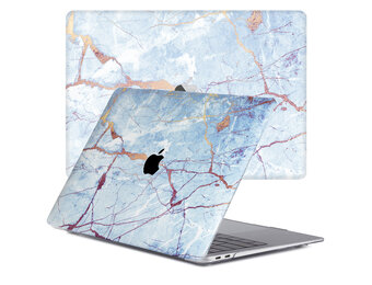 Lunso MacBook Air 13 inch M1 (2020) cover hoes - case - Marble Zelda