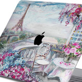 Paris Painting cover hoes voor de MacBook Air 13 inch (2020)