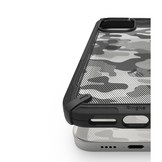 Fusion X Guard backcover hoes Camo Zwart voor de iPhone 12 Mini