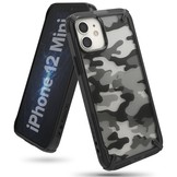 Fusion X Guard backcover hoes Camo Zwart voor de iPhone 12 Mini