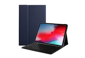 Lunso - afneembare Keyboard hoes - Blauw - iPad 10.2 inch (2019/2020/2021)