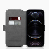 Slim wallet Zwart hoes voor de iPhone 12 Pro Max