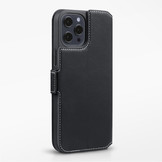 Slim wallet Zwart hoes voor de iPhone 12 Pro Max